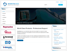 Tablet Screenshot of antarktika.hr